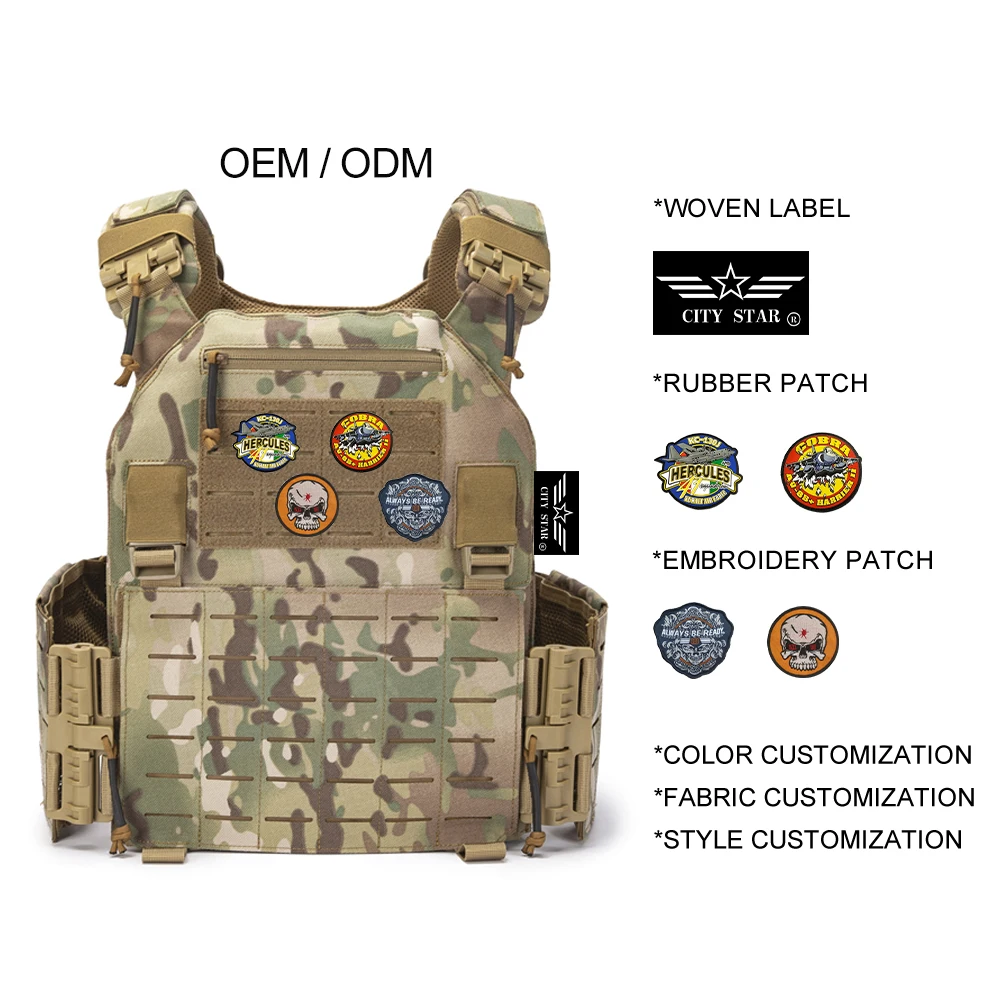 GAF 1050D double layer nylon outdoor combat protective vest in stock army military tactical plate carrier vest