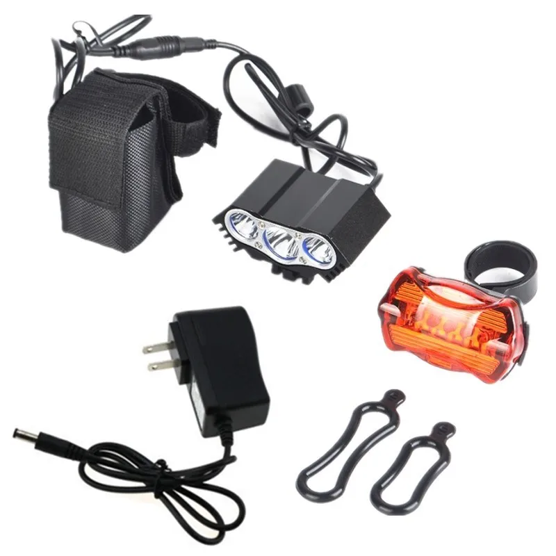 Супер яркий водонепроницаемый фонарь для езды на велосипеде, велосипедный фонарь для езды на велосипеде, лампа для езды на велосипеде, налобный фонарь, водонепроницаемый светодиодный фонарь