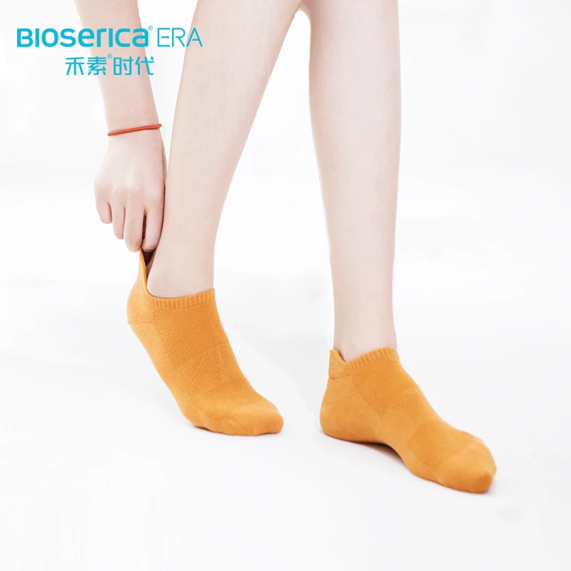 Антимикробные носки Bioserica Era SEW004L, женские хлопковые носки, удобные носки, оптовая продажа с фабрики, поддерживается Прямая поставка