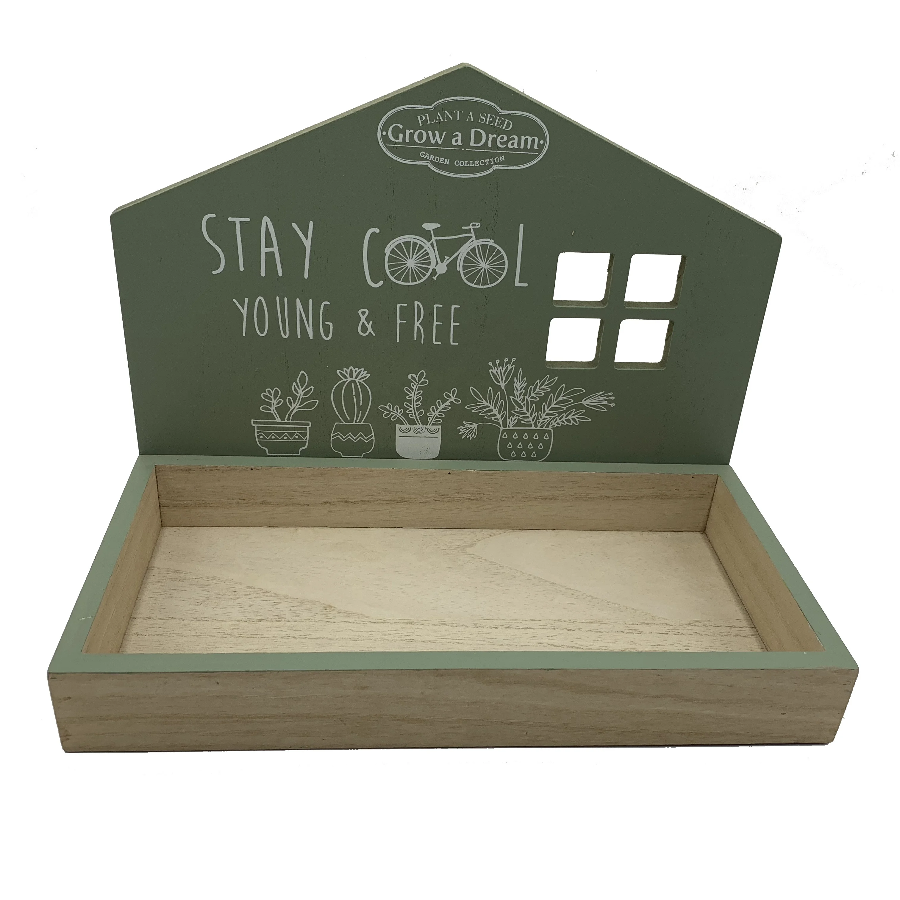 
 Оптовая продажа, поднос-органайзер из натурального дерева  