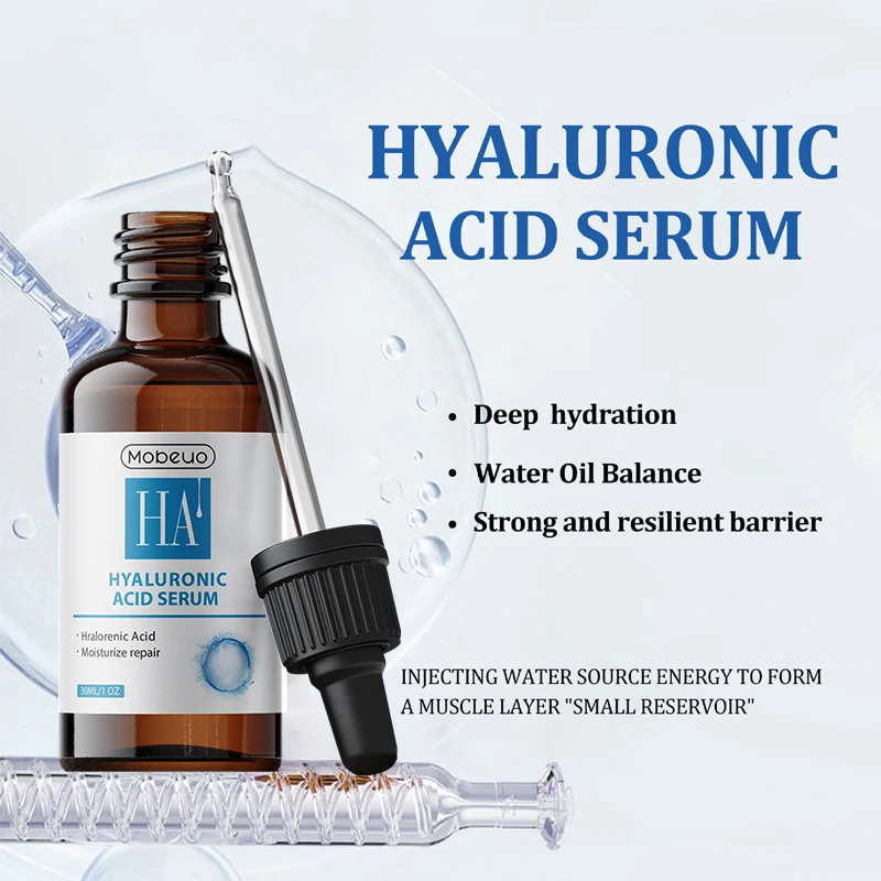 Vitamin C Face Serum Hyaluronic Acid Ferulic Acid Vit E Anti Aging Facial Brightening Serum for Skin Care