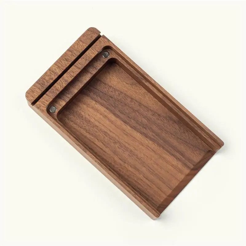 OEM/ODM Wooden Desk Memo Pad Holder To Do List Card Stand and Storage Holder Plastic mold customization