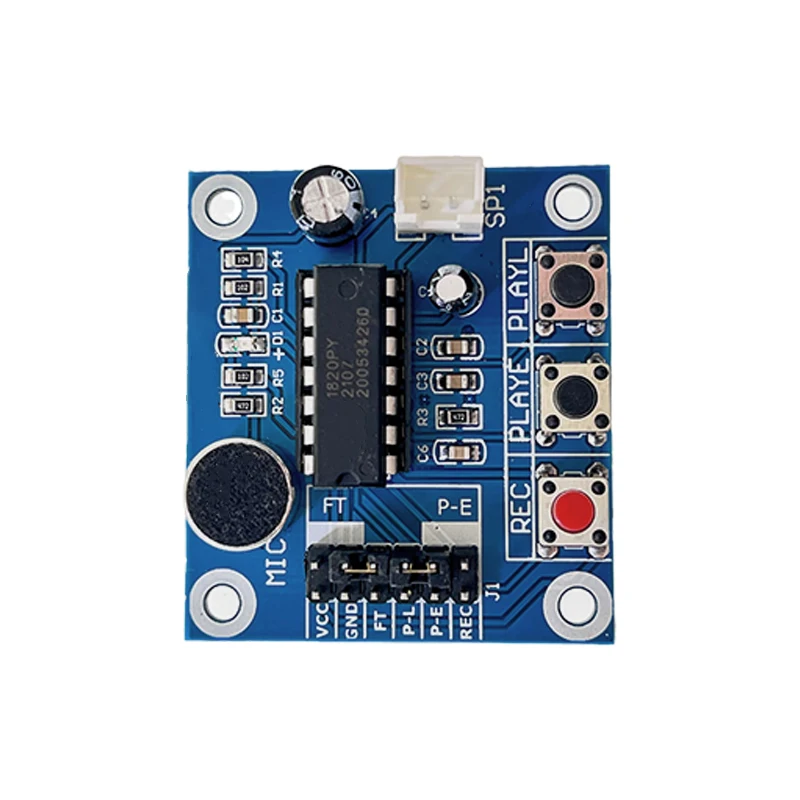 1820 Module Voice Recording Playback Module With Mic Sound Audio
