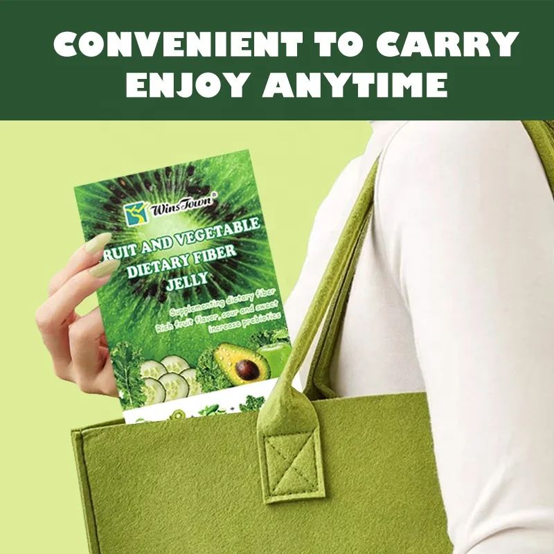 Hot Selling Fruit and Vegetable Dietary Fiber Slimming Jelly Meal Replacements Weight Loss Products