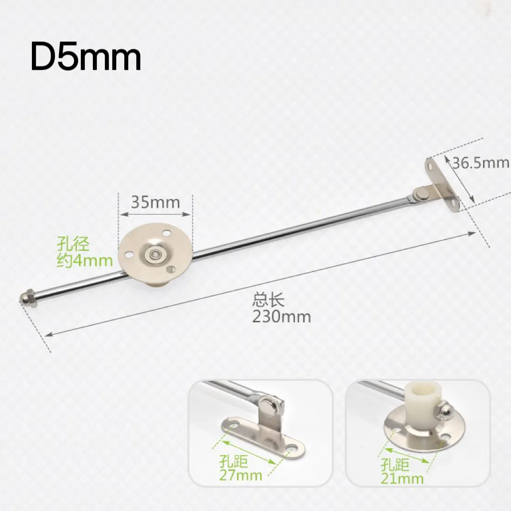 Chrome-plated Cabinet Flap Stay Flap Lift Up Down Guide Slots Folding Door Stays For Kitchen Cupboard Door Tools