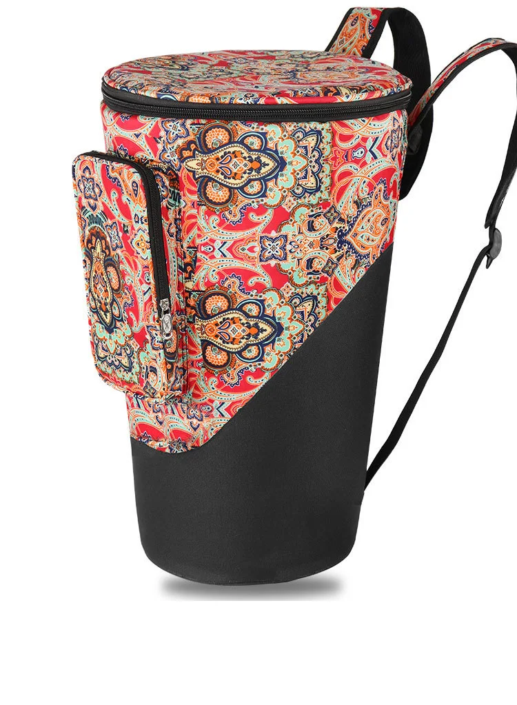 High quality African drum bag shoulders plus cotton thickened waterproof personality bongo backpack with different size