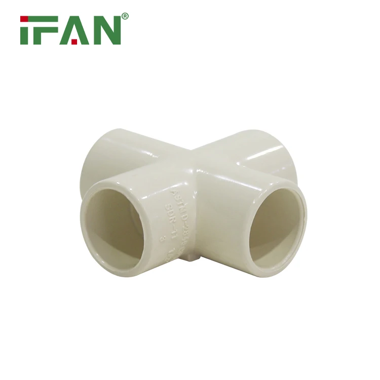 IFAN High Quality PVC Plumbing Fitting All Type Pipe Fittings PVC White Color CPVC Pipe Fitting