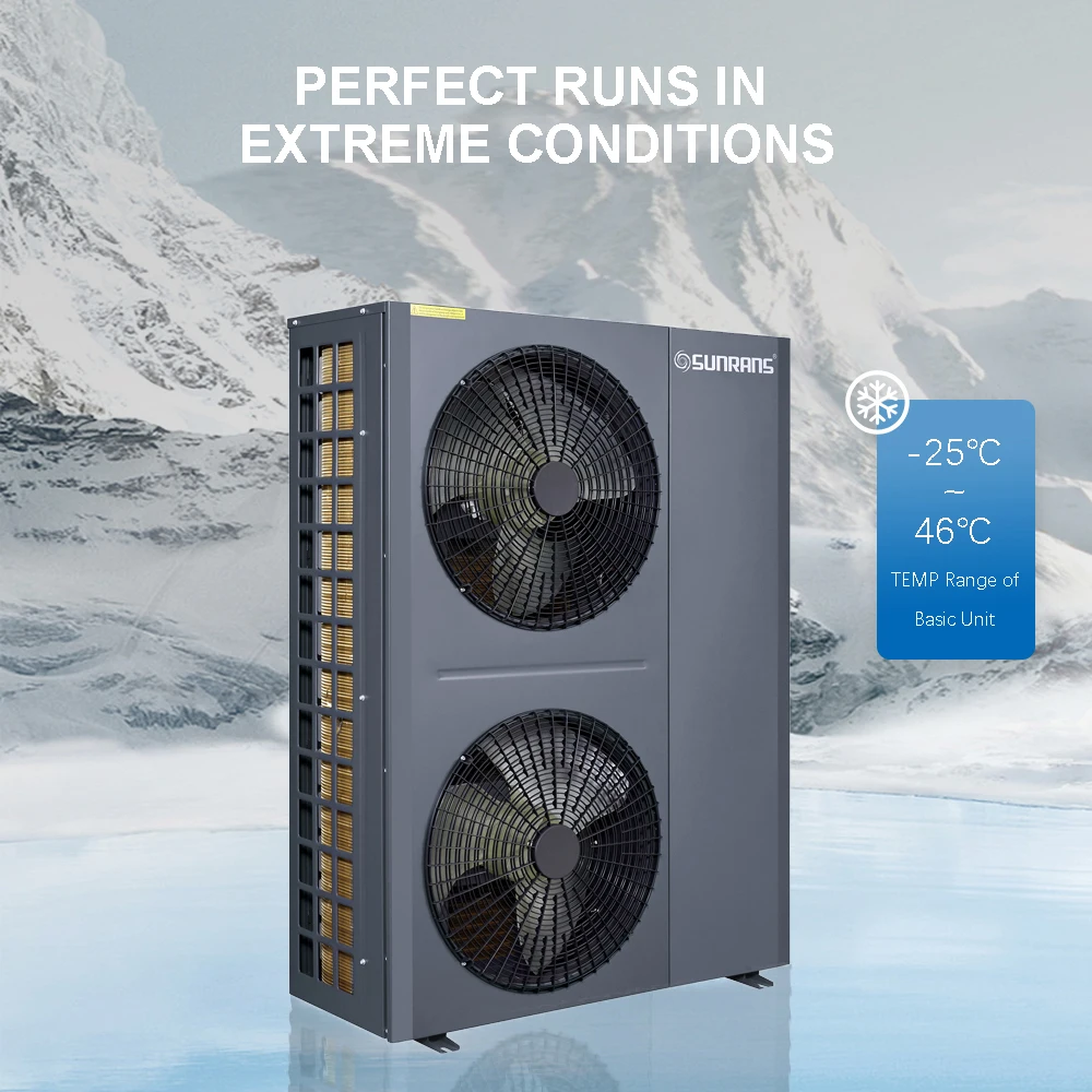 Sunrans R32 тепловой насос с воздушным источником Wifi R410A full DC инвертор DHW системой HVAC
