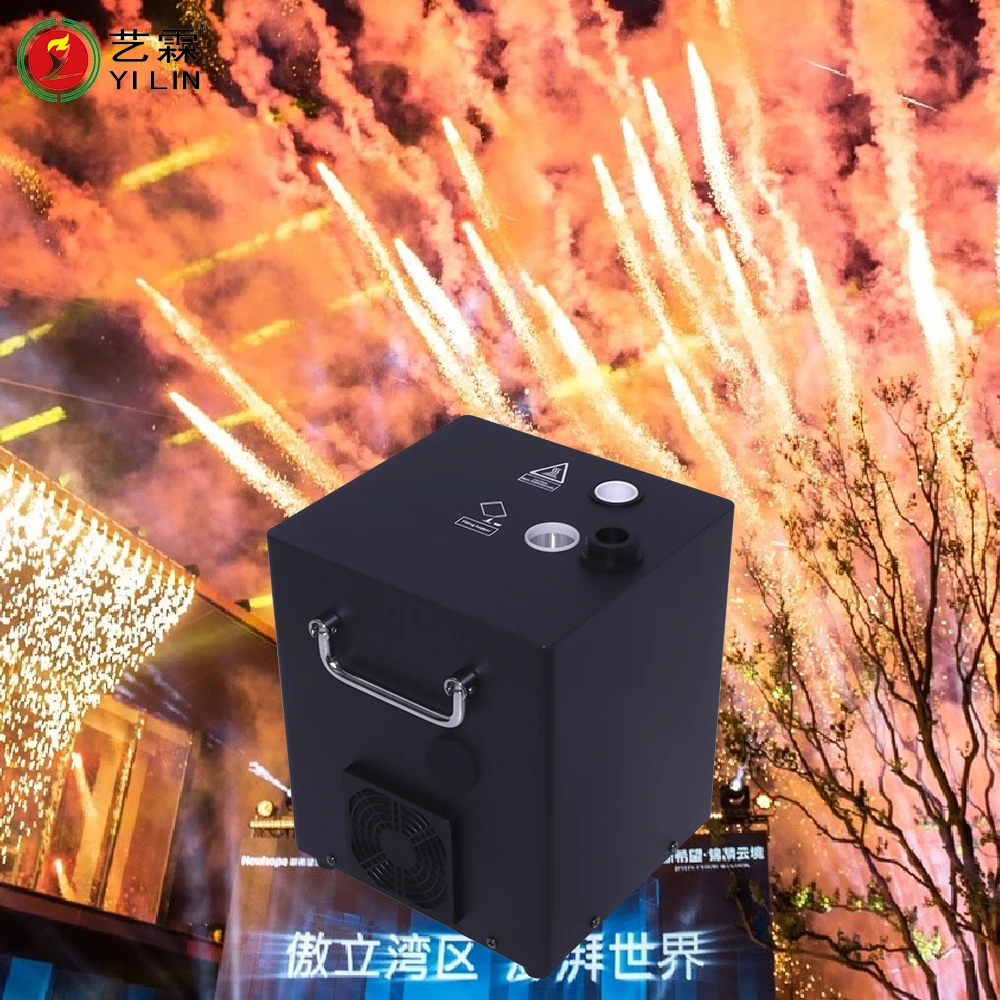 YILIN 600W DMX Wireless Sparkler Machine High Quality Cold Spark Machine For Wedding Party Stage Factory