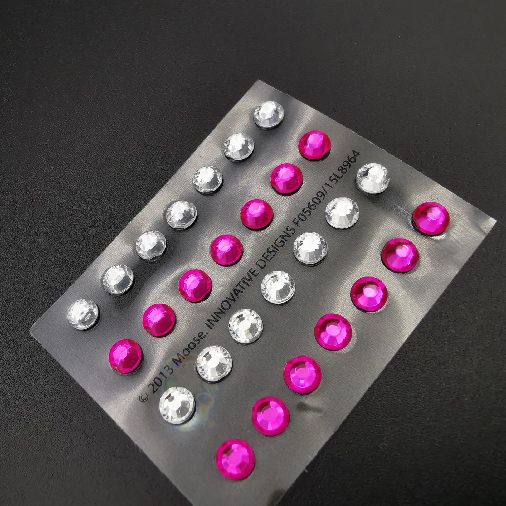 Acrylic phone Jewelry Pearl eyebrow face diamond makeup rhinestone stickers face decoration tear diamond color sequin eye shadow