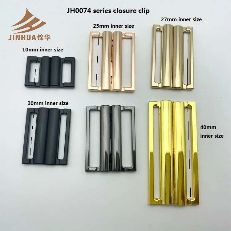 Bikini Buckle Connector underwear bra Closure Clip Beachwear clip Closure Clasp Swimwear Metal Accessories