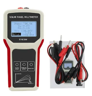 Latest Universal automatic EY800W LCD show Solar Panel MPPT Tester Photovoltaic Panel 800W Power Supply Digital Multimeter