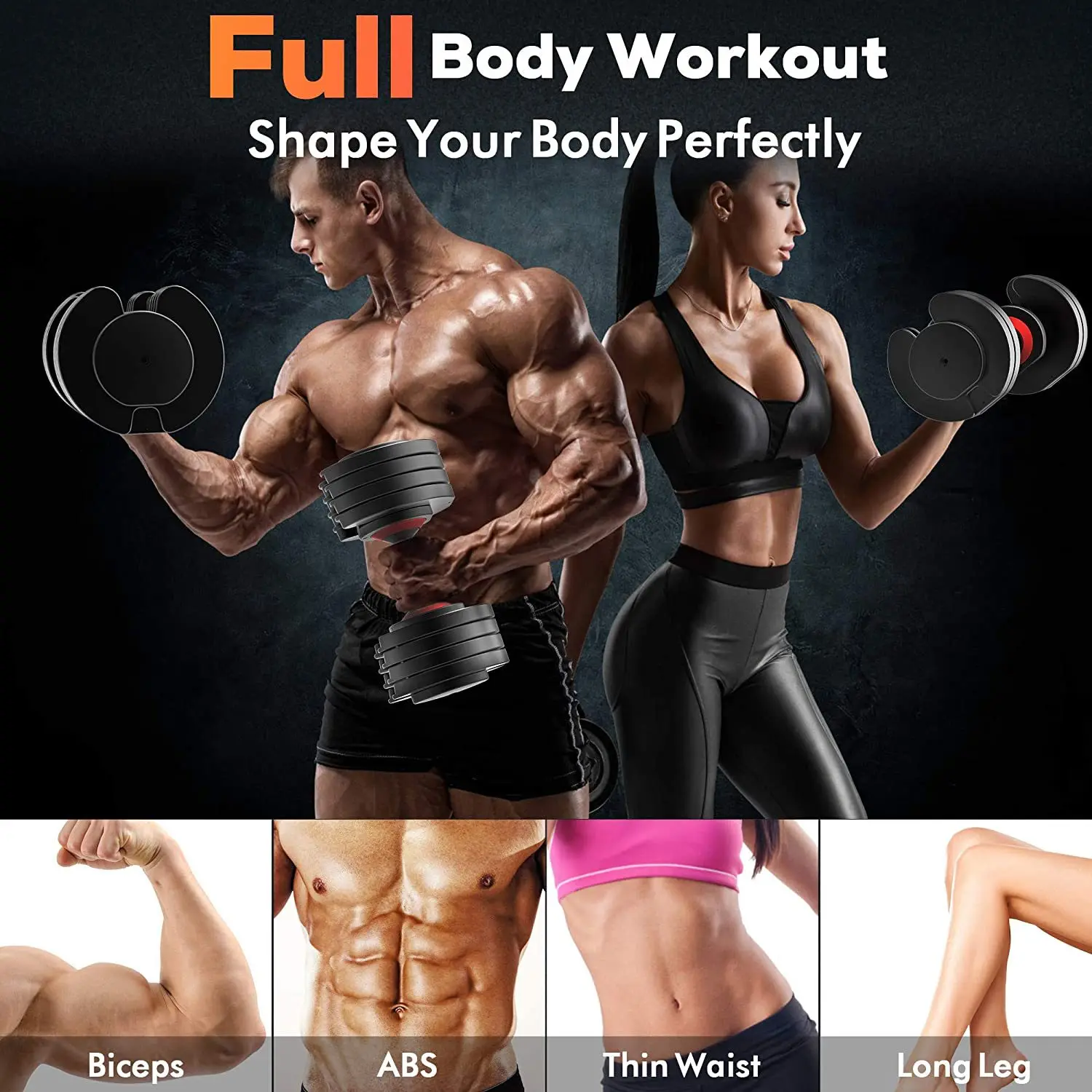 New design high quality Best sell hex dumbbells adjustable dumbbell gym dumbbell for fitness 11.5KG 20KG 25KG 32KG