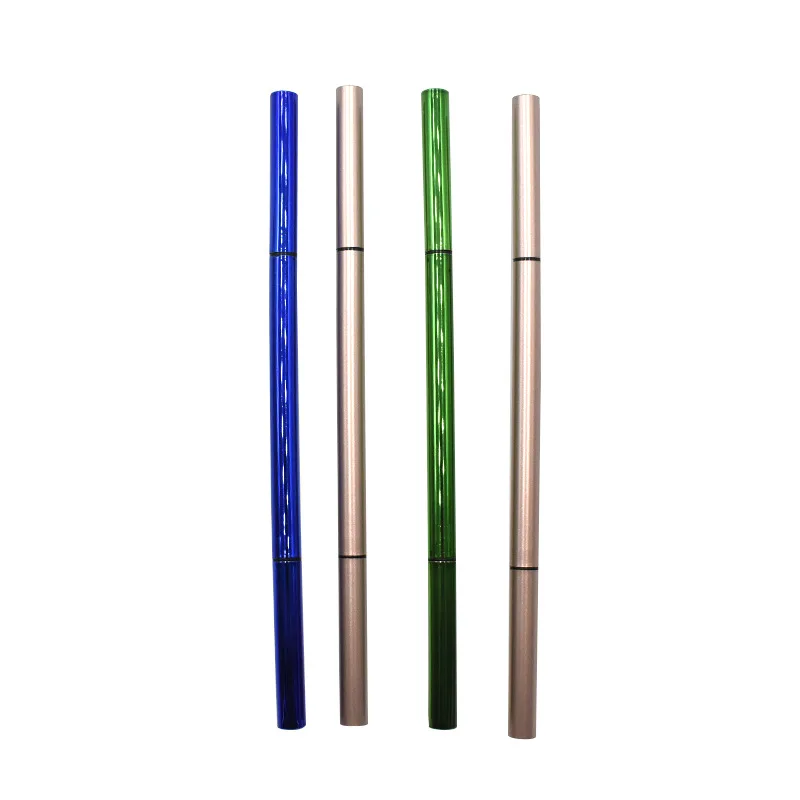 Cosmetic Containers Empty Private Label Eyebrow Pencil Twist Empty Eyebrow Pen Double-end Eyebrow Pencil Packaging