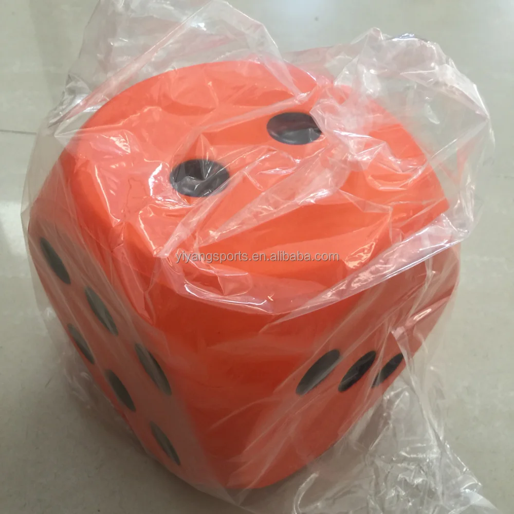 Factory Custom Large Foam Dice Dices Printed Six Sides 15Cm Dice Yoga Cube Family Sensory Game Exercise Accessories Sport Toys