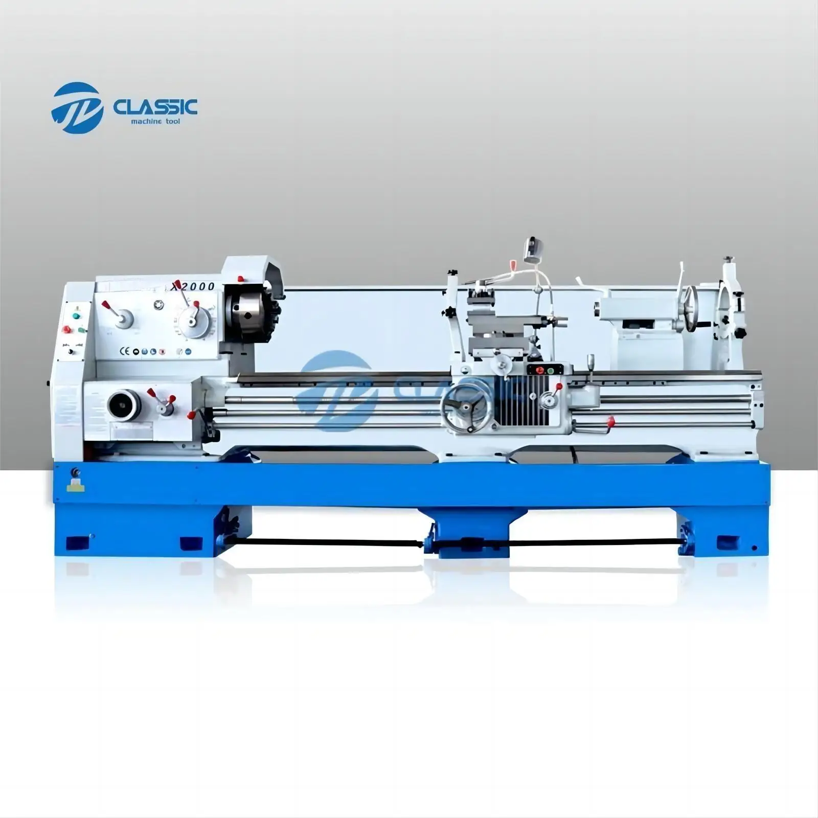 Lathe Machine Manufacturer In China CA6166 Lathe Machine Heavy Duty 3 Jaw Chuck For Lathe Machine