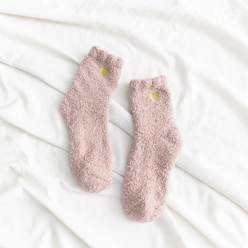 Fashion Woman Fluffy Fuzzy Warm Room Slipper Socks Warm Winter Women Indoor Sofa Sleep Fuzzy Floor socks