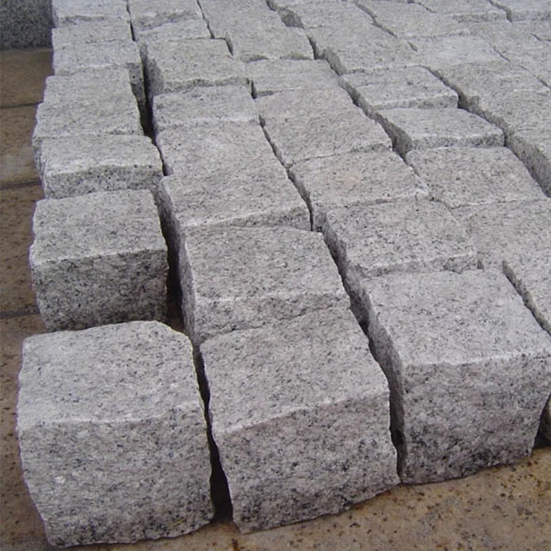 outdoor garden cube cobble road paver stone block per square meter price