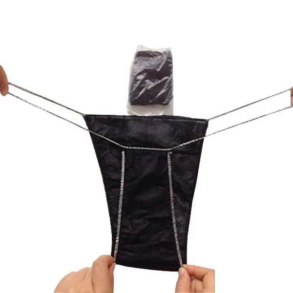 Women Disposable Non Woven Spa Massage G String T-Back Thong Tanga G-String