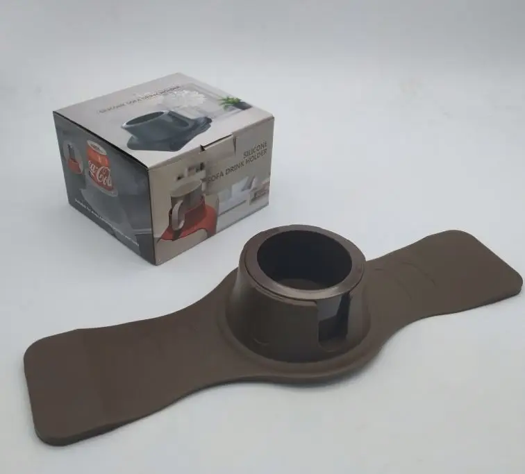 2022 Nine Bloom Amazon Hot Anti-Slip Couch Sofa Armrest Coaster Coffee Tea Silicone Drink Cup Holder Car Cup Holder