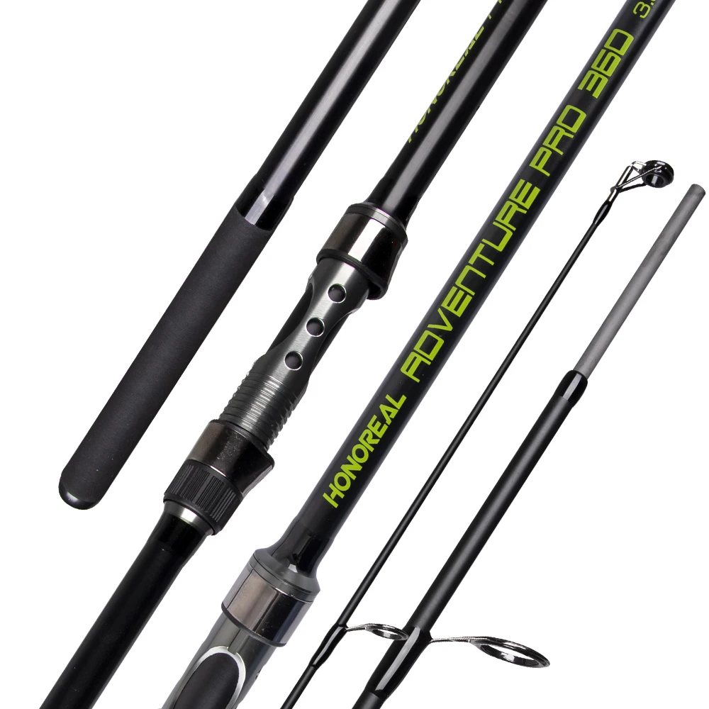 HONOREAL AOVENTUE PRO CARP, Китай, горячая распродажа, углеродное волокно, 3 секции, 12 футов, 3 фунта, 3,5 фунта, 3,6 м, удочка для ловли пресноводного карпа