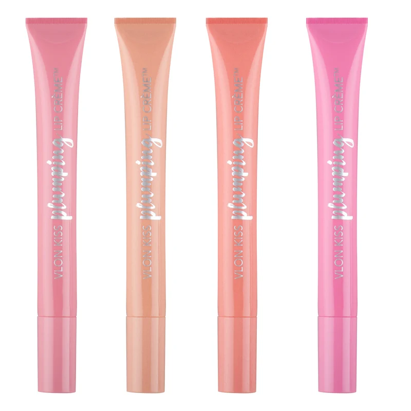 Custom Logo Pink Black Silver Clear lid Lipgloss Tube Private Label 3ml 5ml 8ml Empty Squeeze Lip Gloss lip balm tube