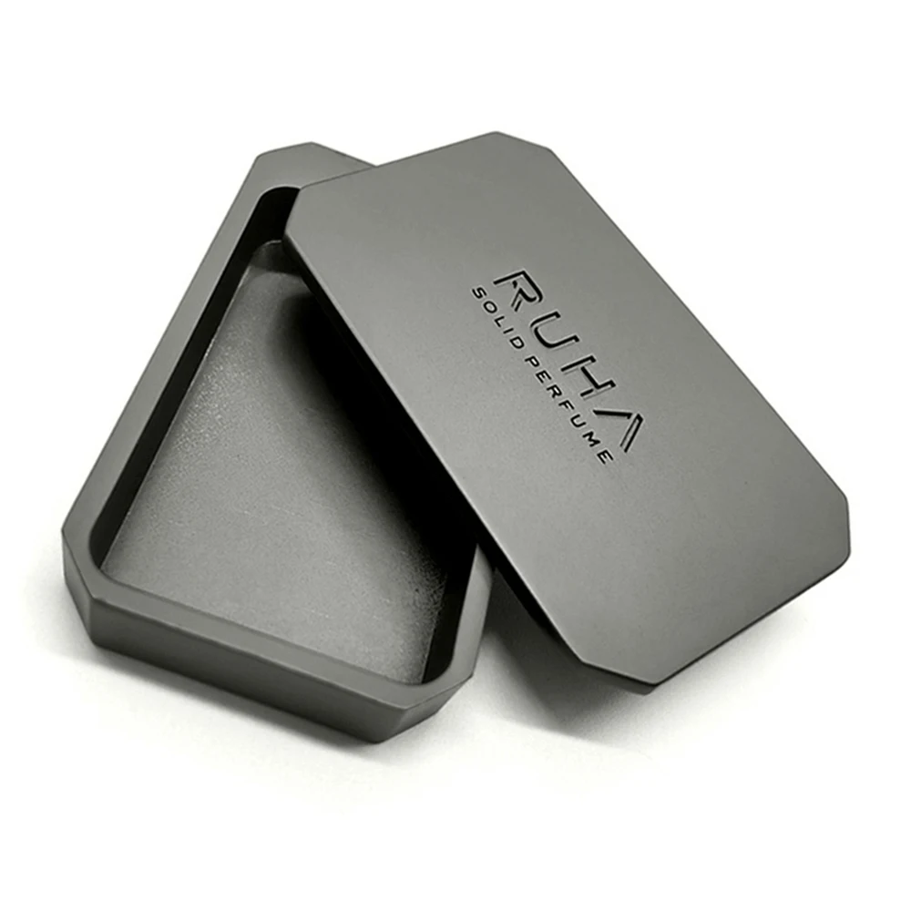 Magnetic Refill Solid Perfume Gold Compact