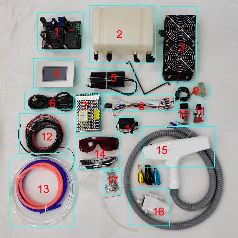 Diode Laser & YAG Laser Hair and Tattoo Removal Machine 600w Beauty Equipment for Effective Removal