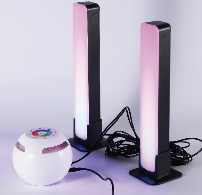 Smart RGB Pickup Music Rhythm Light Bar Wireless Sound Activated LED Ambiance Light Bar