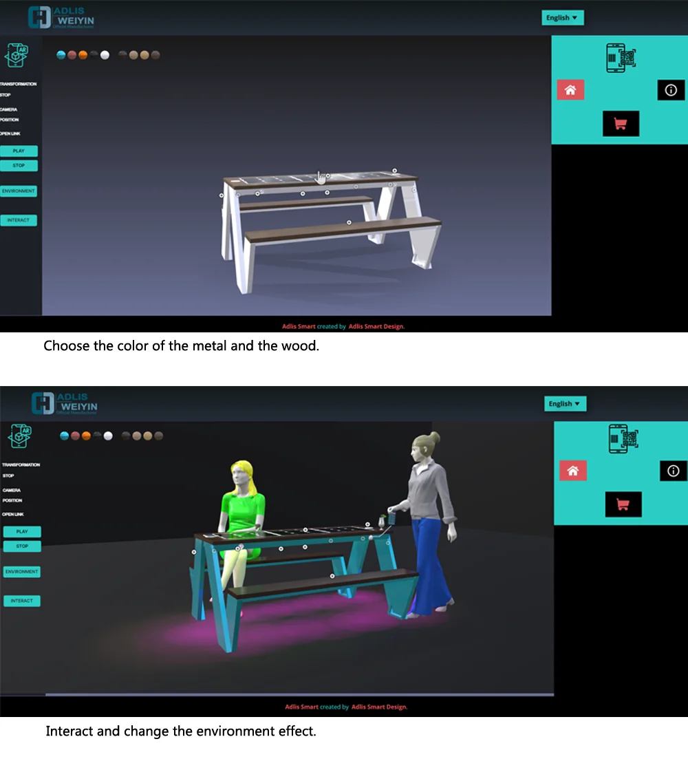 High Quality Stainless Steel Solar Power Modern Style Bus Station Multi Functional Bus Stop Shelter