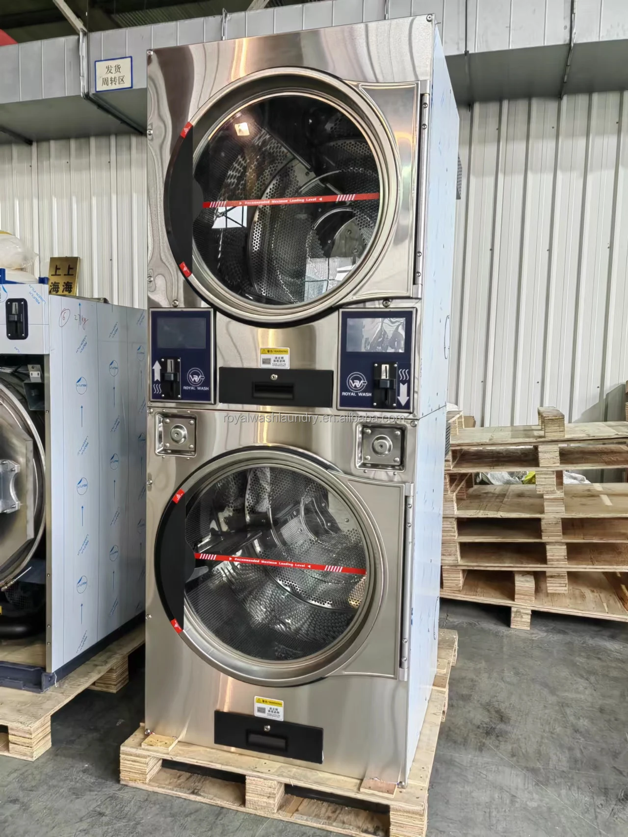 Gas Electric Heating Laundry Equipment Drying Machine Industrial Piece Dryer With 16kg  22kg Load Capacity