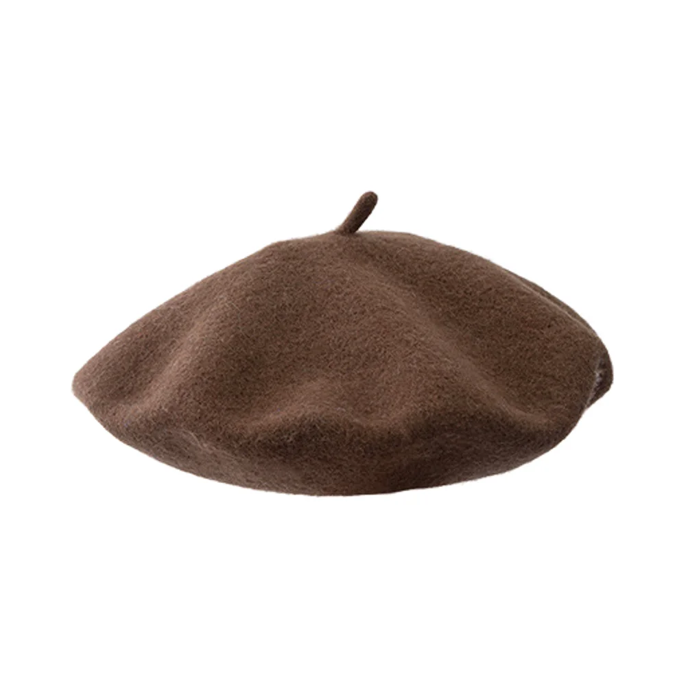 Женские береты из мягкой шерсти
