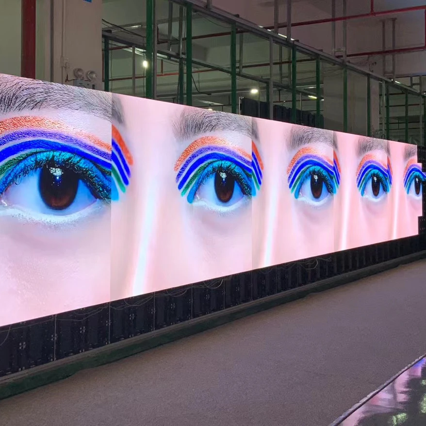 Hot-sale 1080P full color video p3.91 500*500mm super-light cabinet stage concert HD rental led display screens