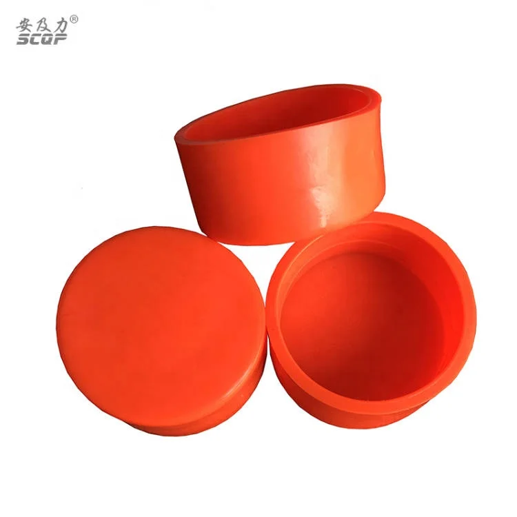 Строительные крышки, защитная круглая пластиковая Усиленная стальная труба, строительные лесов, арматура, Торцевая крышка, зеленая, желтая, Заводская Продажа, защита безопасности