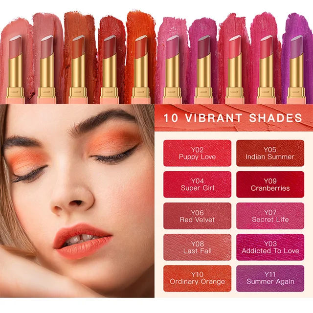 Косметика для ребрендинга, матовая губная помада, водостойкая губная помада на заказ, фирменная торговая марка