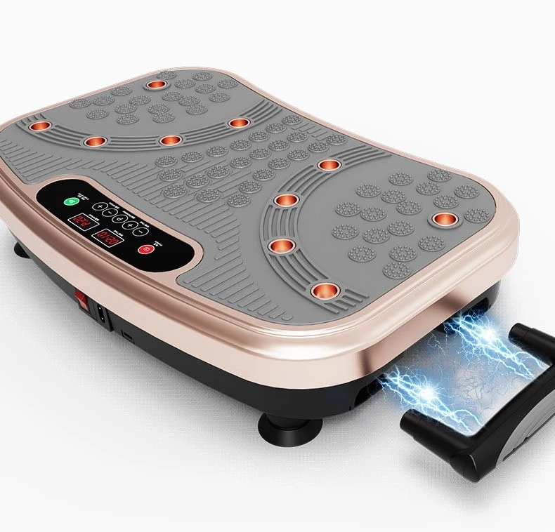 Slim Body Shape Home Use Vibrating Plate Exercise Machine 99 Levels Easy Fat Burning Daily Life Vibration Platform