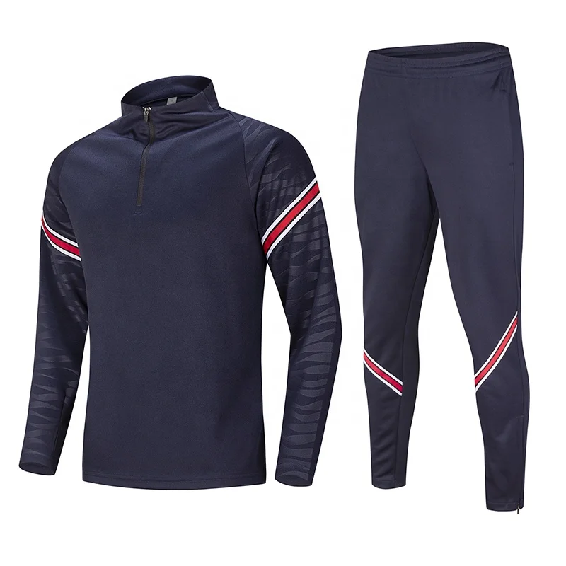 New Model Men Tracksuit Sweatsuit Custom Plain Cheap Soccer Tracksuits Men