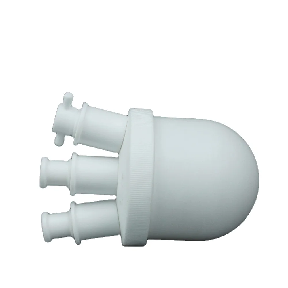 500ml Round Bottom Three-Neck Flask PTFE National Petroleum Corporation