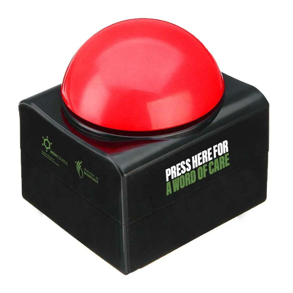 Шоу талантов XL звуковой сигнал кнопки со звуком и светом викторины зуммера игрового шоу