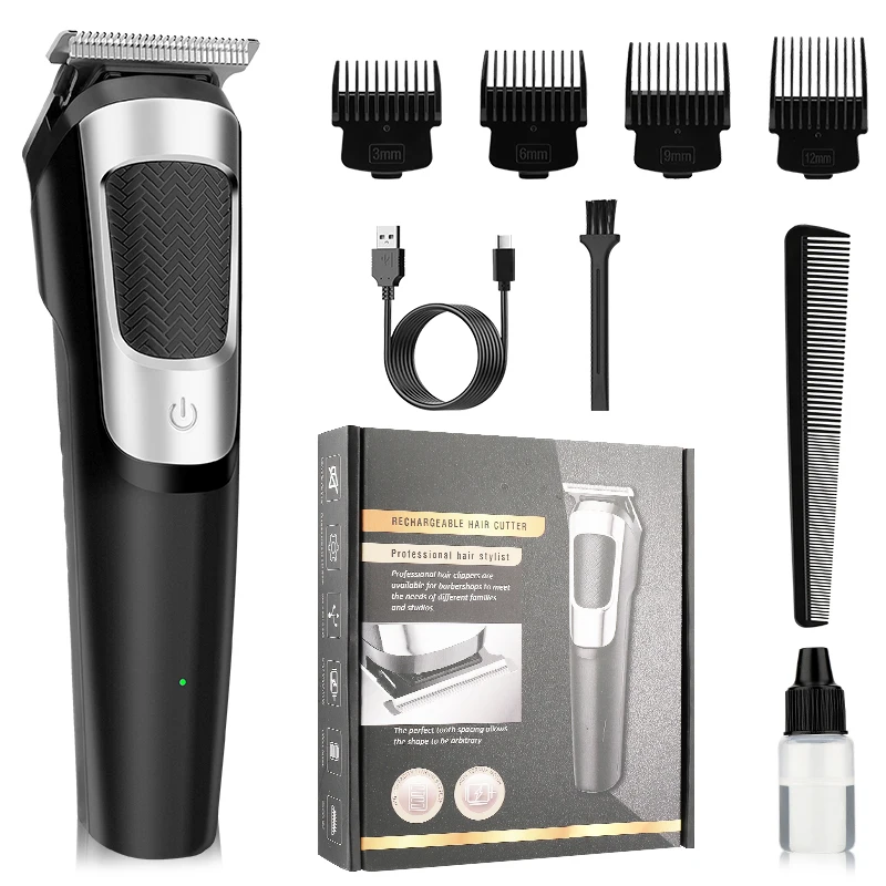 All-in-One Multigroomer Mens Grooming Kit for Beard Face Nose and Ear Hair Trimmer Hair Clipperss tondeuse cheveux professional