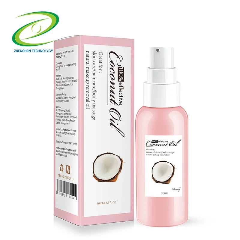 
2020 New Product 50ml Bulk Fractionate Organic Extra Virgin Cold Pressed Pure Coconut Oil 