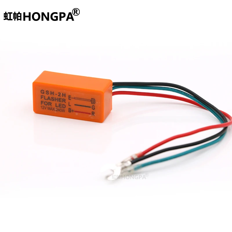 3-контактная универсальная 12V 240 Вт водить мотоцикл указатель поворота сигнала реле с удлинителем