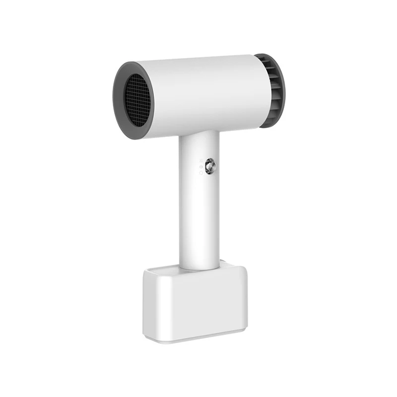 1000W Mini White Travel Outdoor Portable Salon Rechargeable Wireless Hair Dryer Battery powered Ionic Cordless Hair Dryer