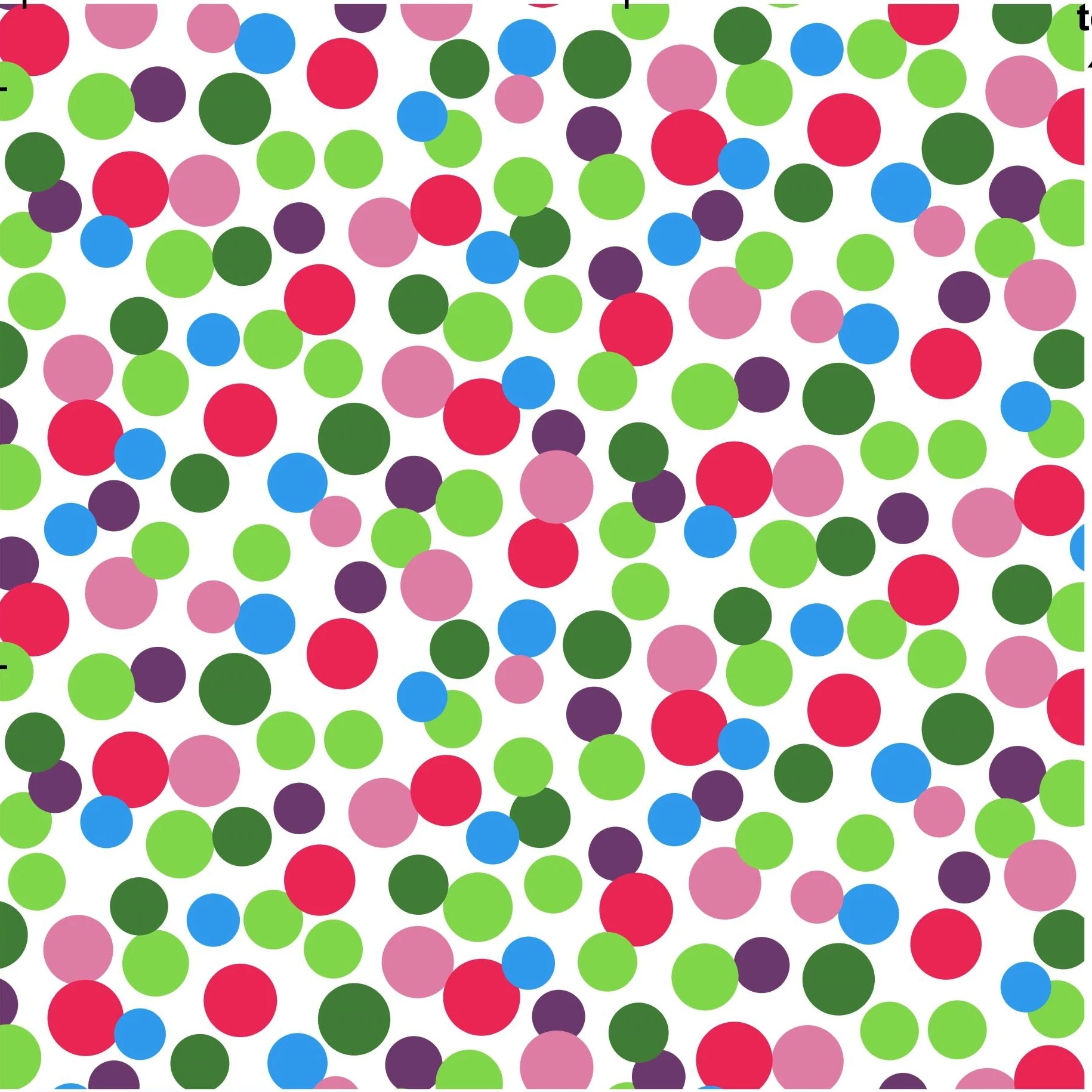 Custom polka dots print rayon fabric 100% viscose rayon challis fabric for women dress