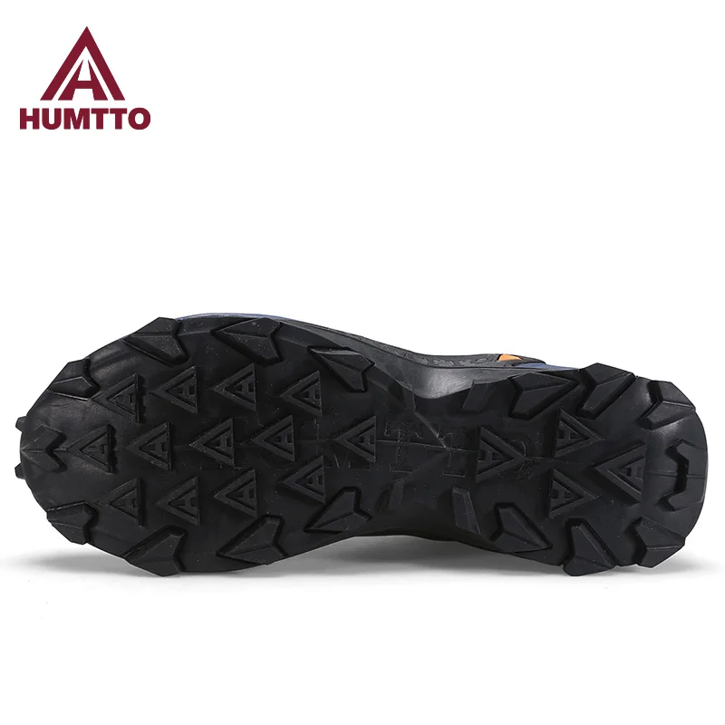 Humtto Outdoor Mountain Camping Waterproof Climbing Shoes Professional Trekking Hiking Shoes For Men