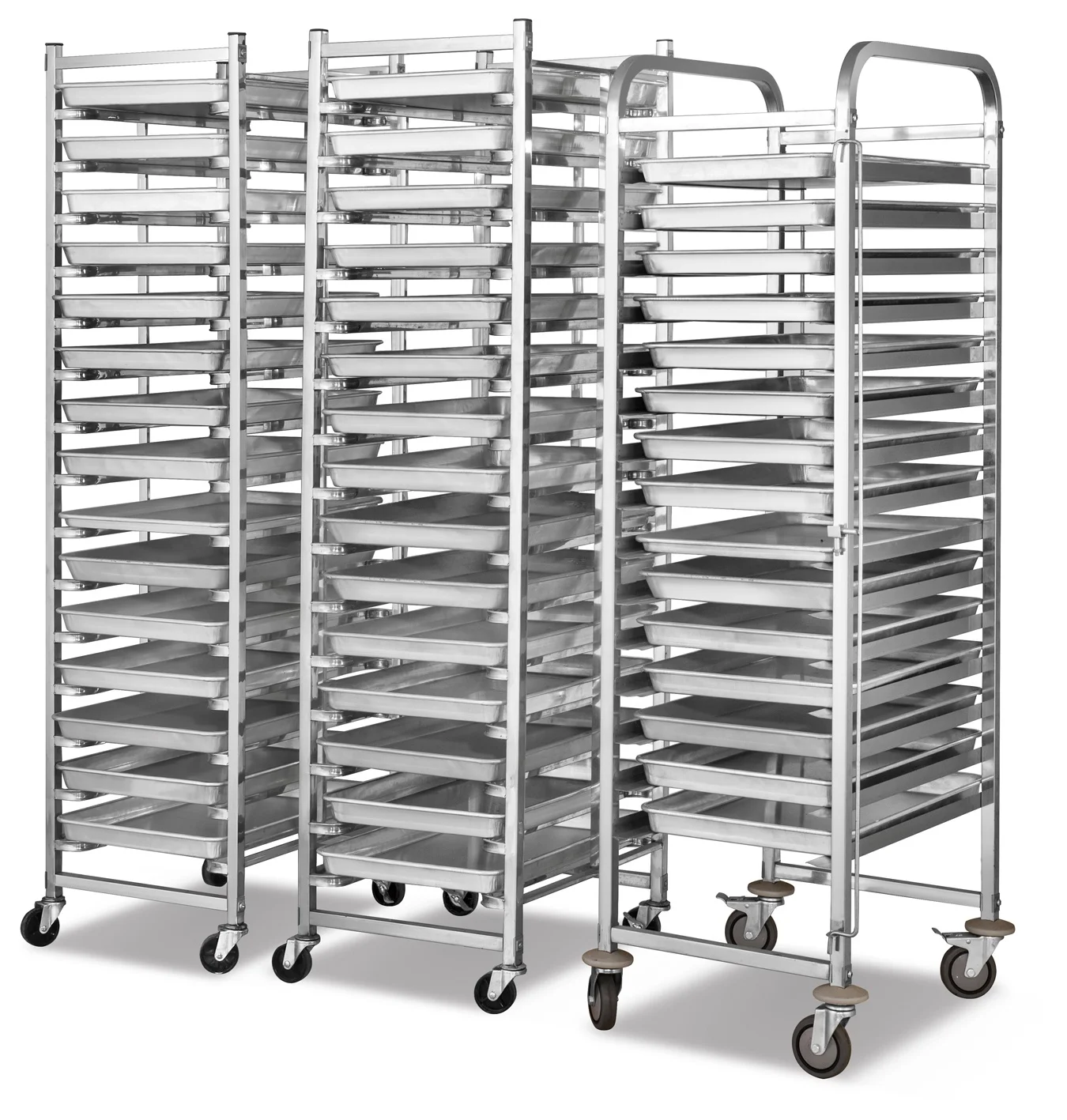 stainless steel bakery equipment bread cooling sheet pan rack baking tray trolley for oven
