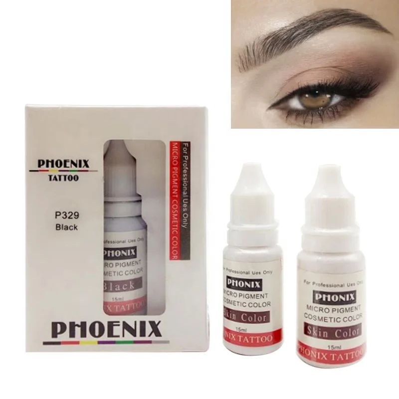 OEM  Good Quality Micro Permanent Makeup Tattoo Microblading Pigment Liquid  Micropigments Lip Tattoo Ink