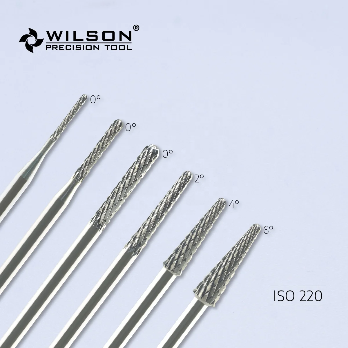Tungsten Carbide Milling Burs Cross Cut Coarse ISO 220 Dental Bur