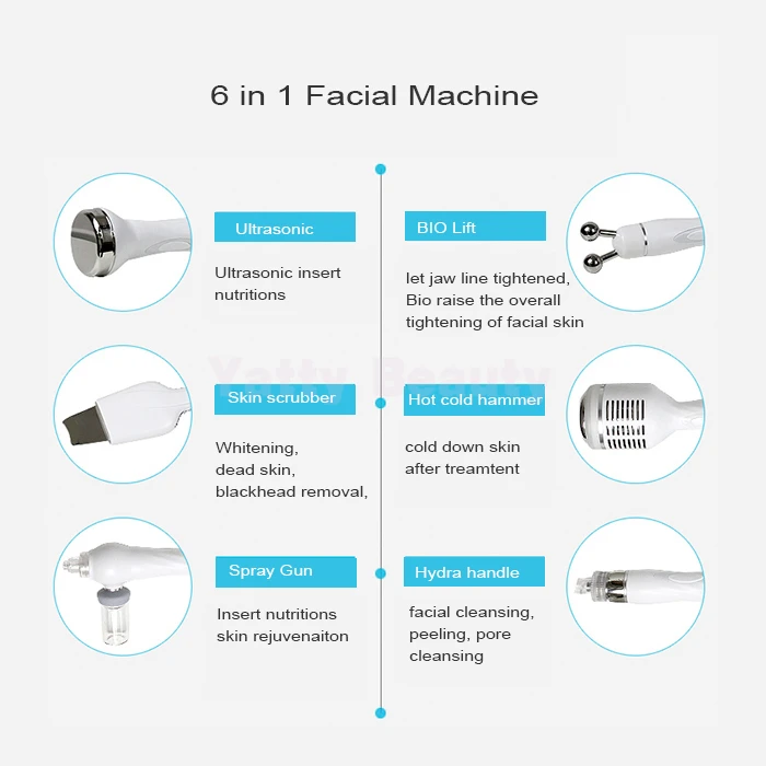 2024 Newest Hydra Oxygen Equip Factory OEM Diamond Microdermabrasion Aqua Peel Hydrodermabrasion Facial Machine
