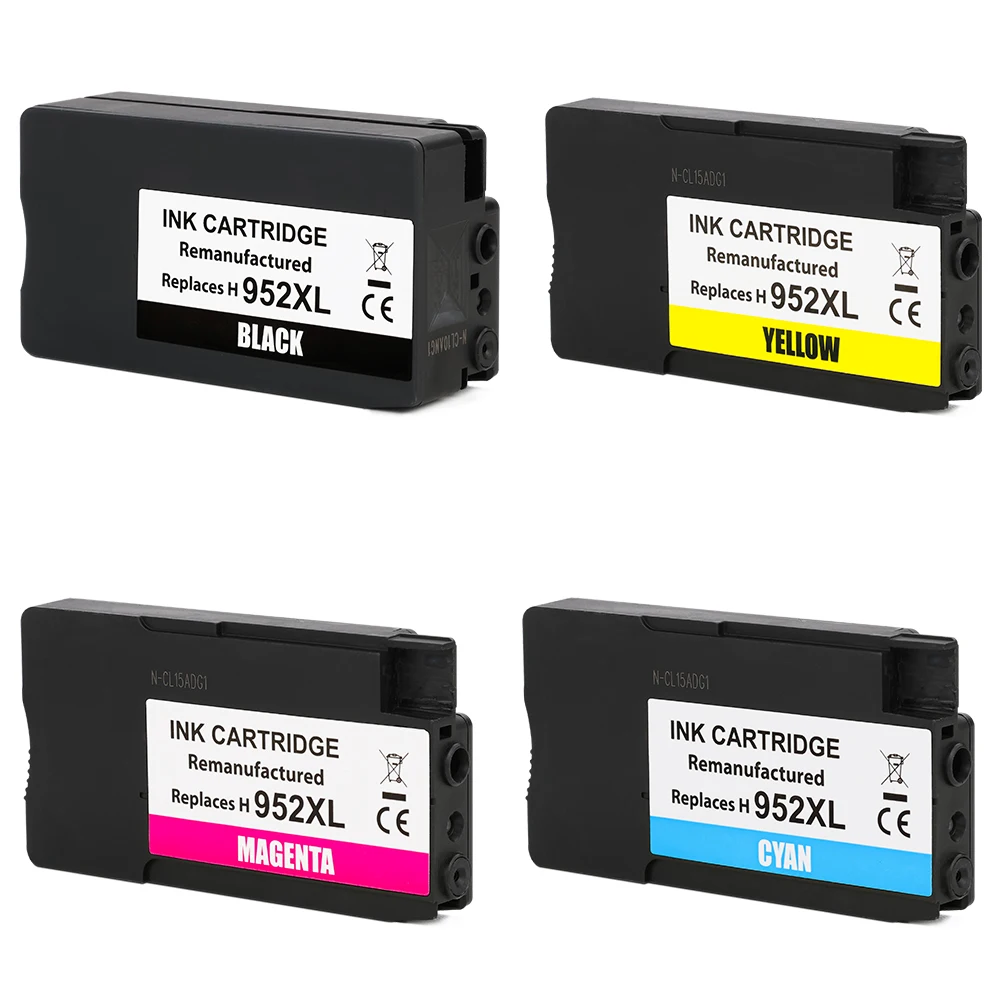 952XL 956XL 952 956 XL Color Compatible Ink Cartridge for HP952 for HP956 for HP OfficeJet Pro 7740 8710 Printers